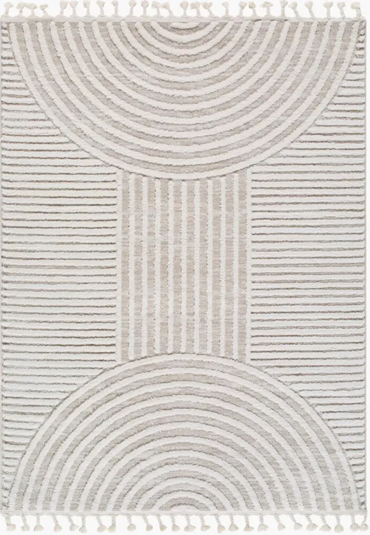 Nora 3'11" x 5'7" Machine Woven Rug