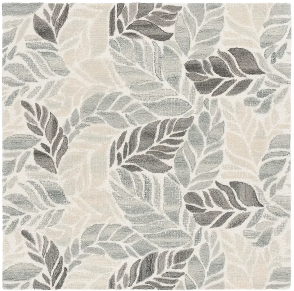 MARTHA STEWART Hand Tufted 6' x 6' Square area rug