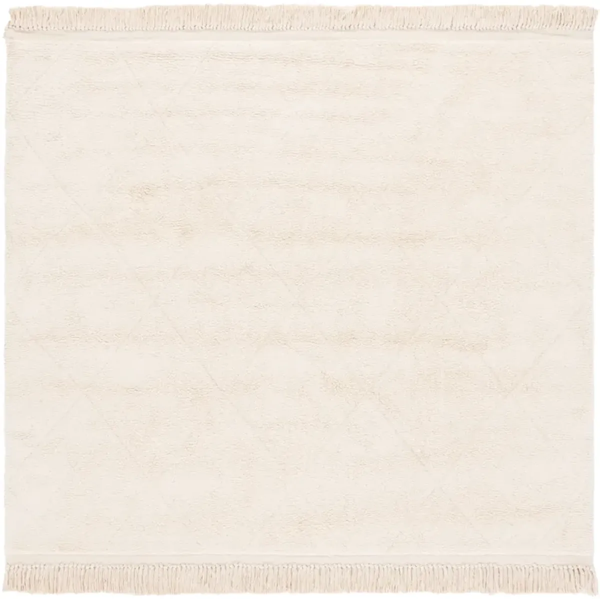 EASY CARE Hand Woven 6' x 6' Square area rug