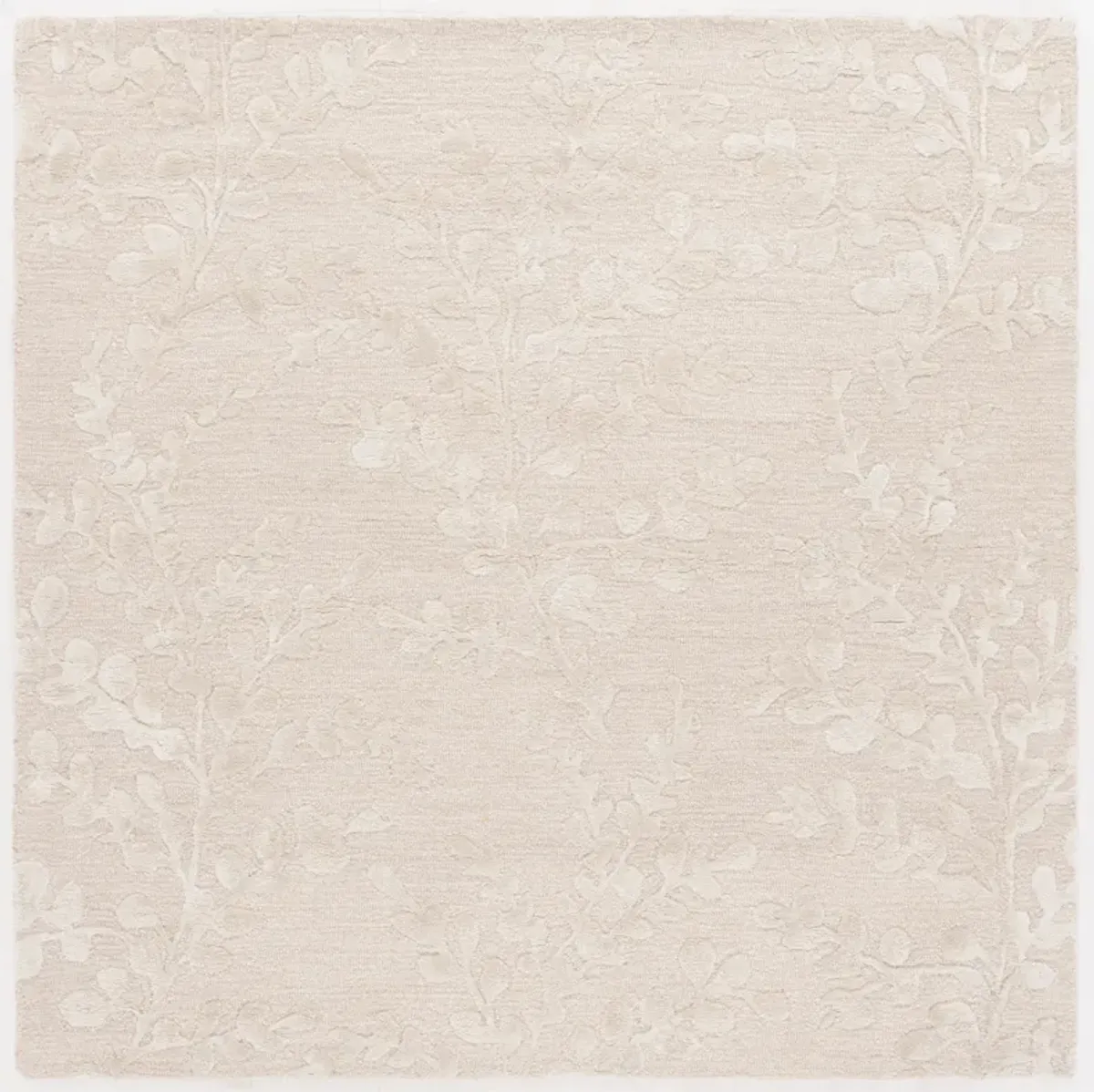 GLAMOUR Hand Tufted 6' x 6' Square area rug