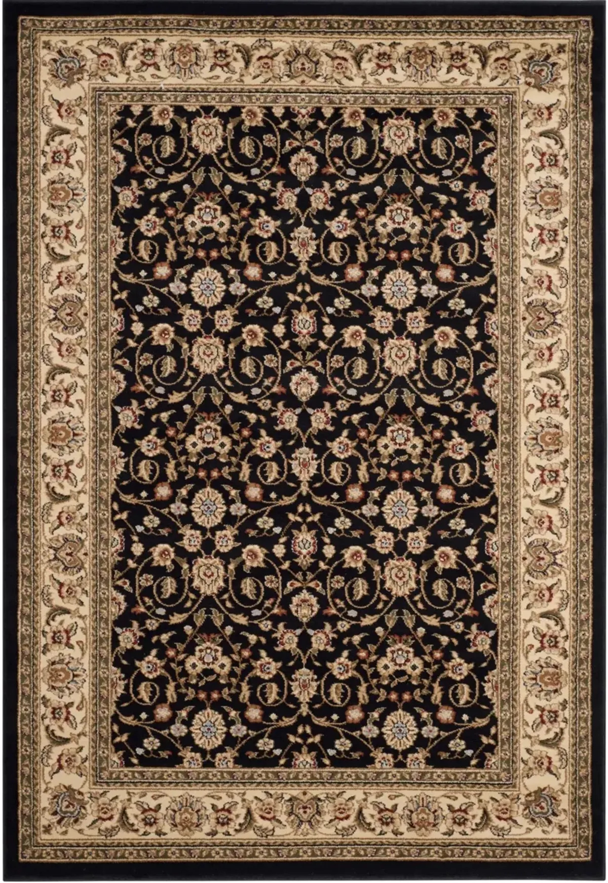 LNH316 BLACK  6' x 9' Medium Rectangle Rug