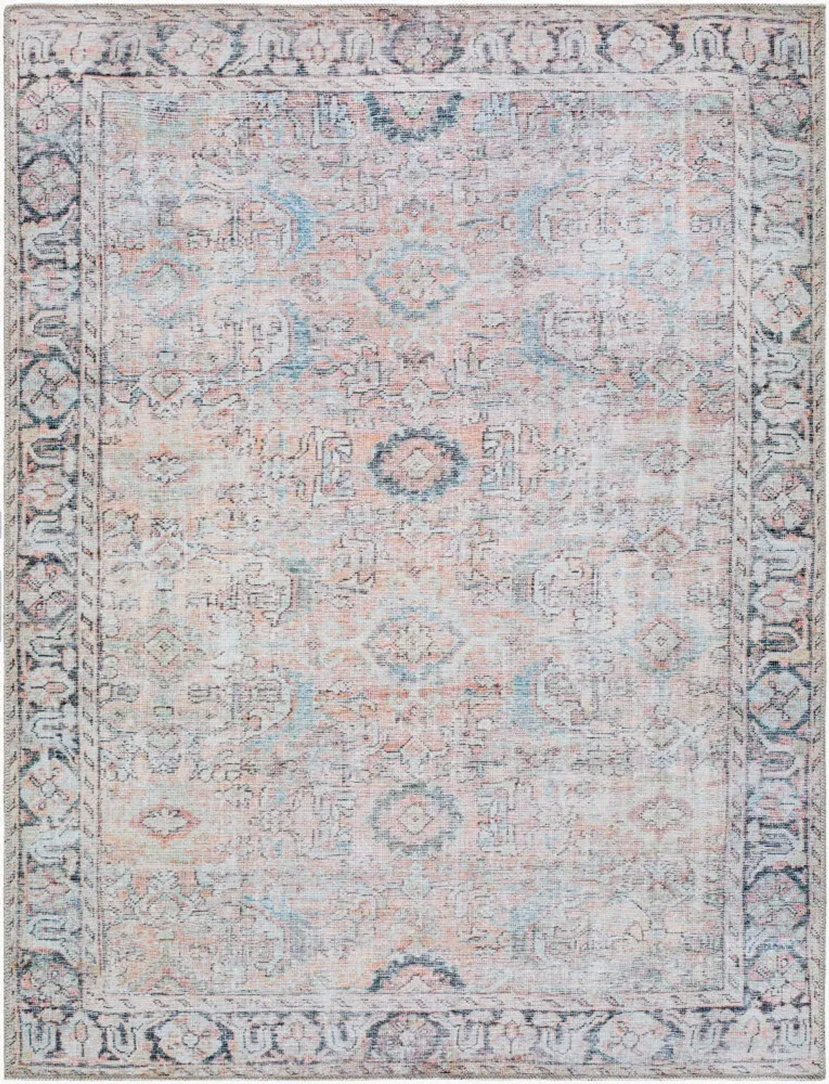 Kemer 5'3" x 7' Machine Woven Rug