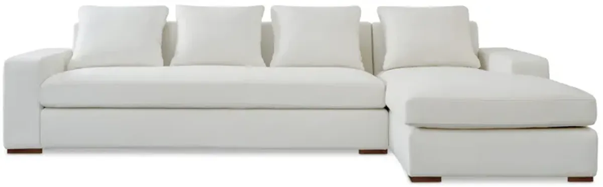 Thomas Right Sectional Ivory