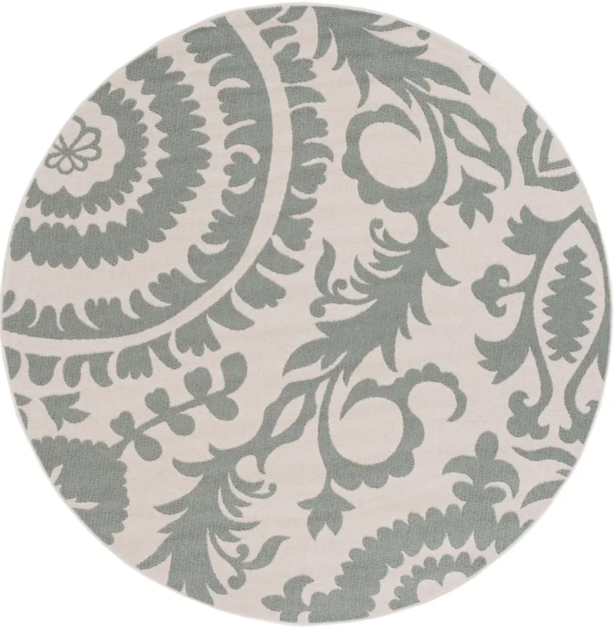 Alfresco ALF-9614 8'10" x 8'10" Machine Woven Rug