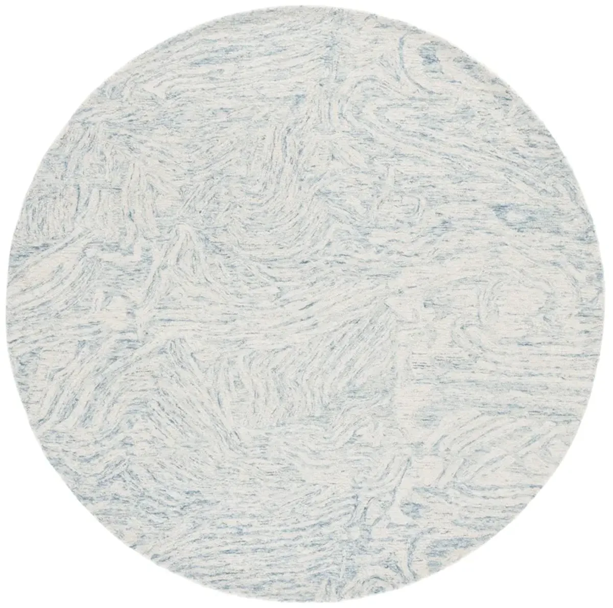 EBONY Hand Tufted 6' x 6' Round area rug