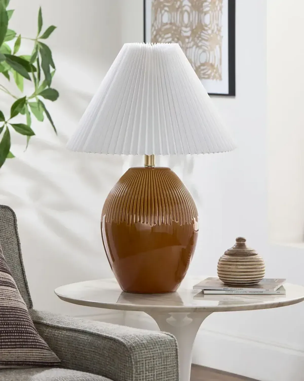 Padstow PSW-008 23"H x 16"W x 16"D Accent Table Lamp