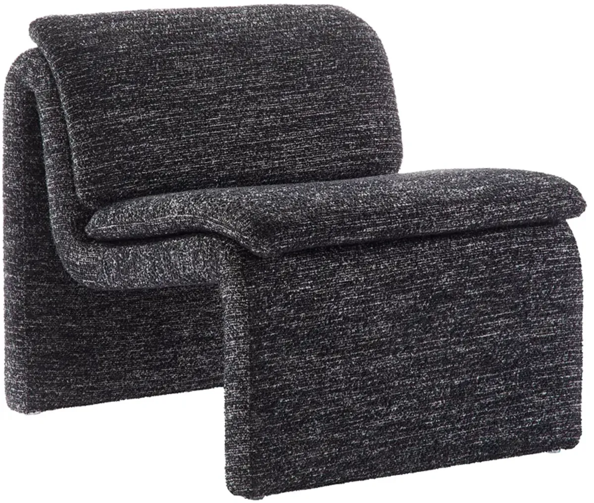 Dune Boucle Upholstered Armless Accent Chair by Modway