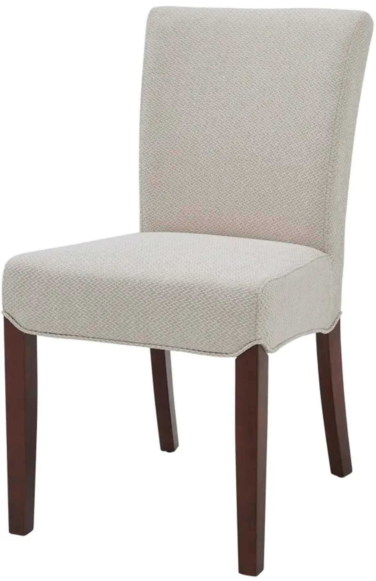 Beverly Hills Fabric Dining Side Chair, Cardiff Cream - Set of 2