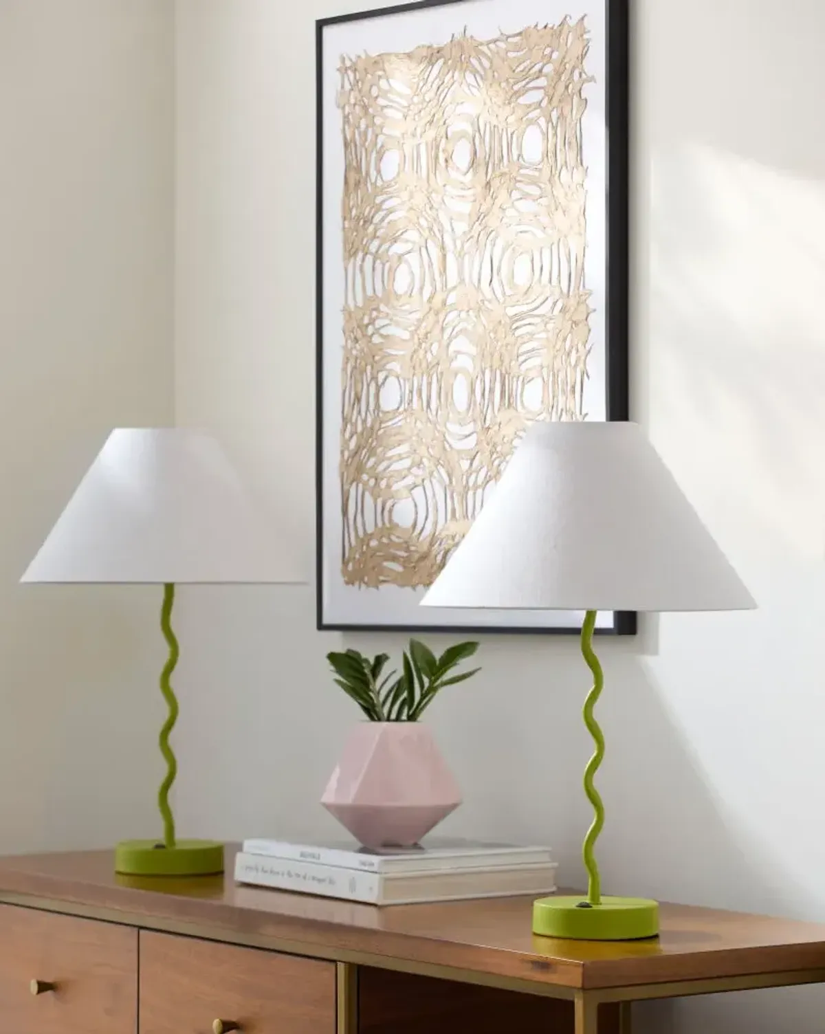 Begonia BEG-002 20"H x 13"W x 13"D Accent Table Lamp