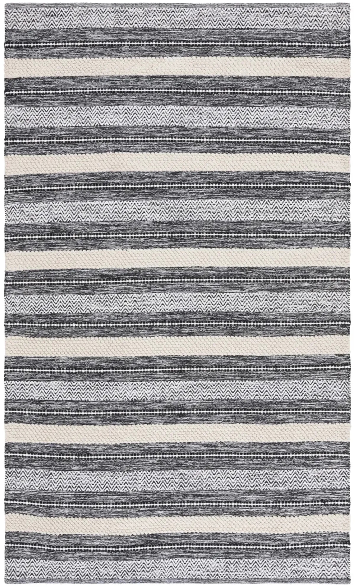 MONTAUK Hand loomed 3' x 5' area rug
