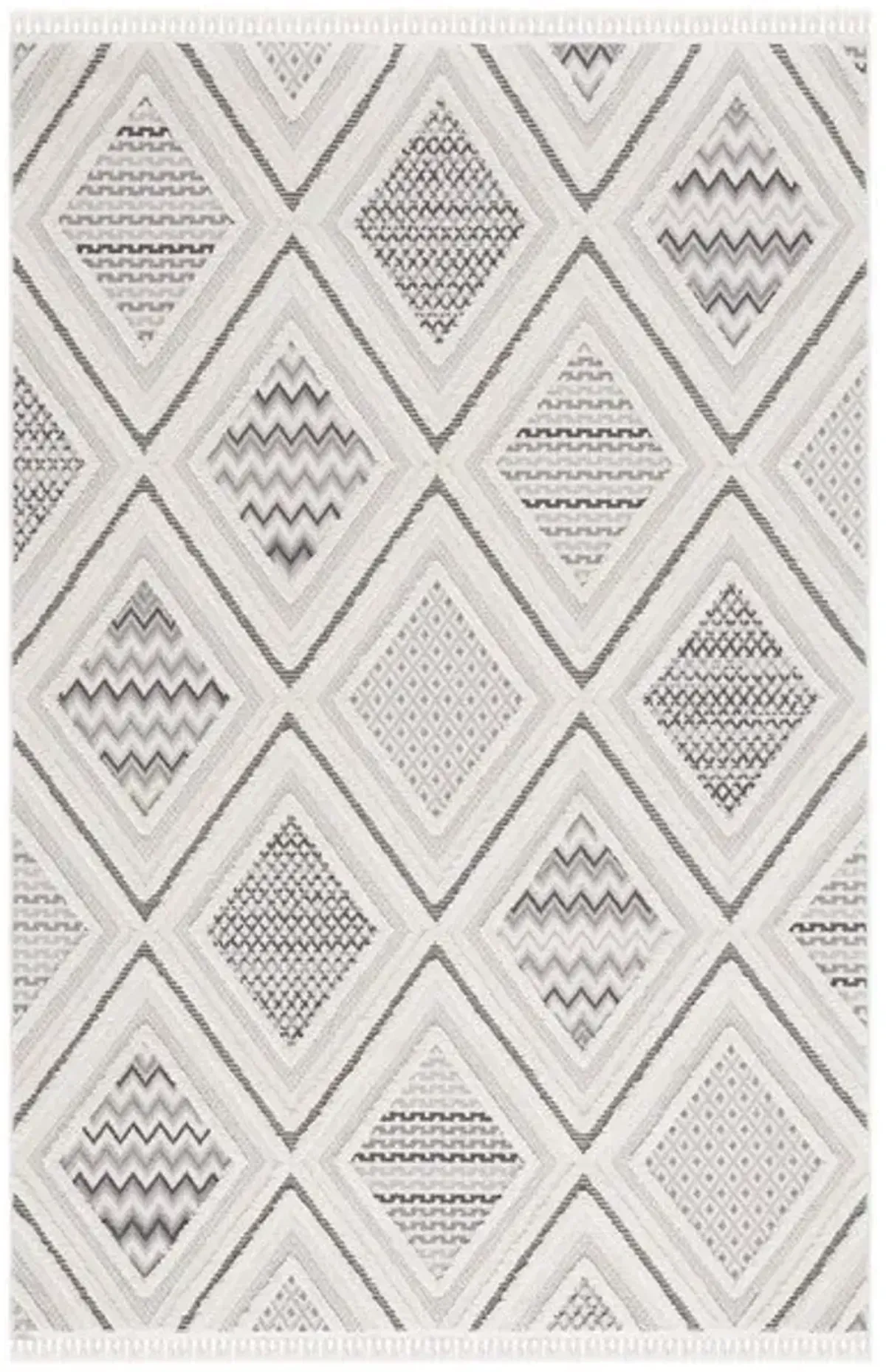 URBAN 202 Grey  4' X 6' Small Rectangle Rug