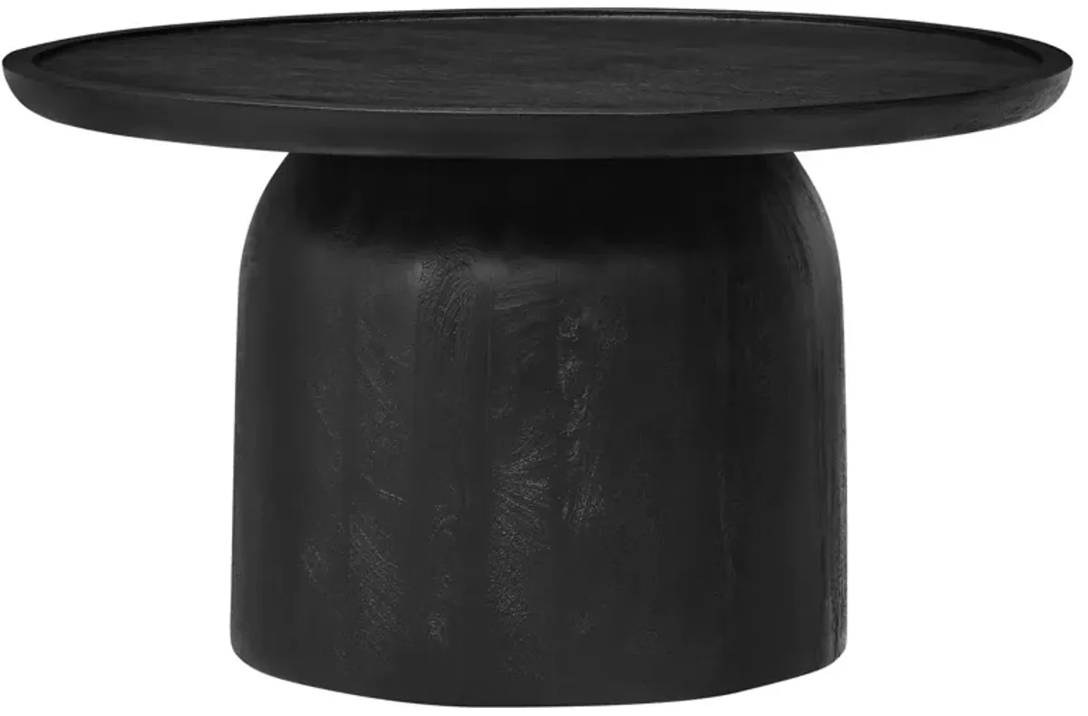 Holloway 30" Round Wood Coffee Table