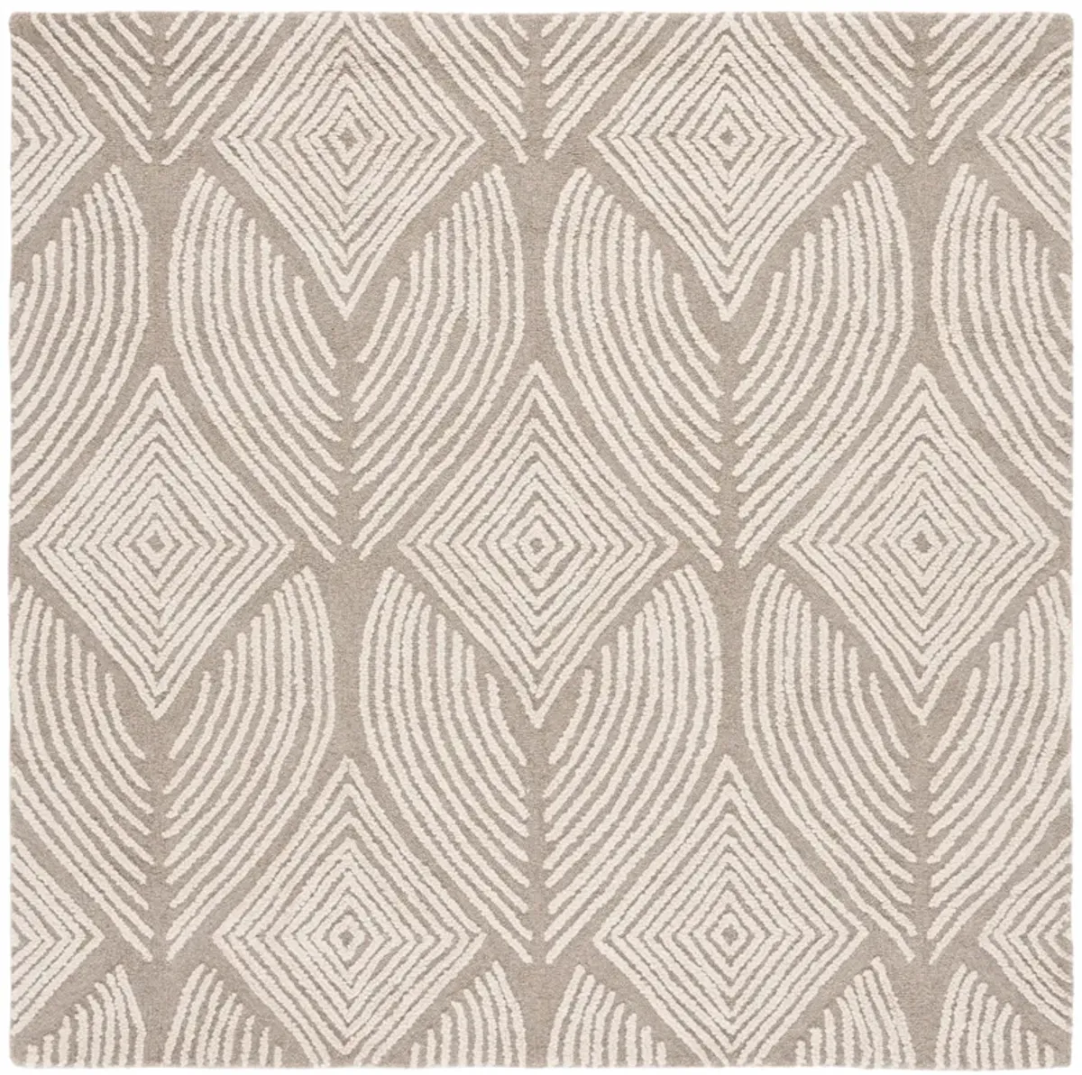 METRO Hand Tufted 6' x 6' Square area rug