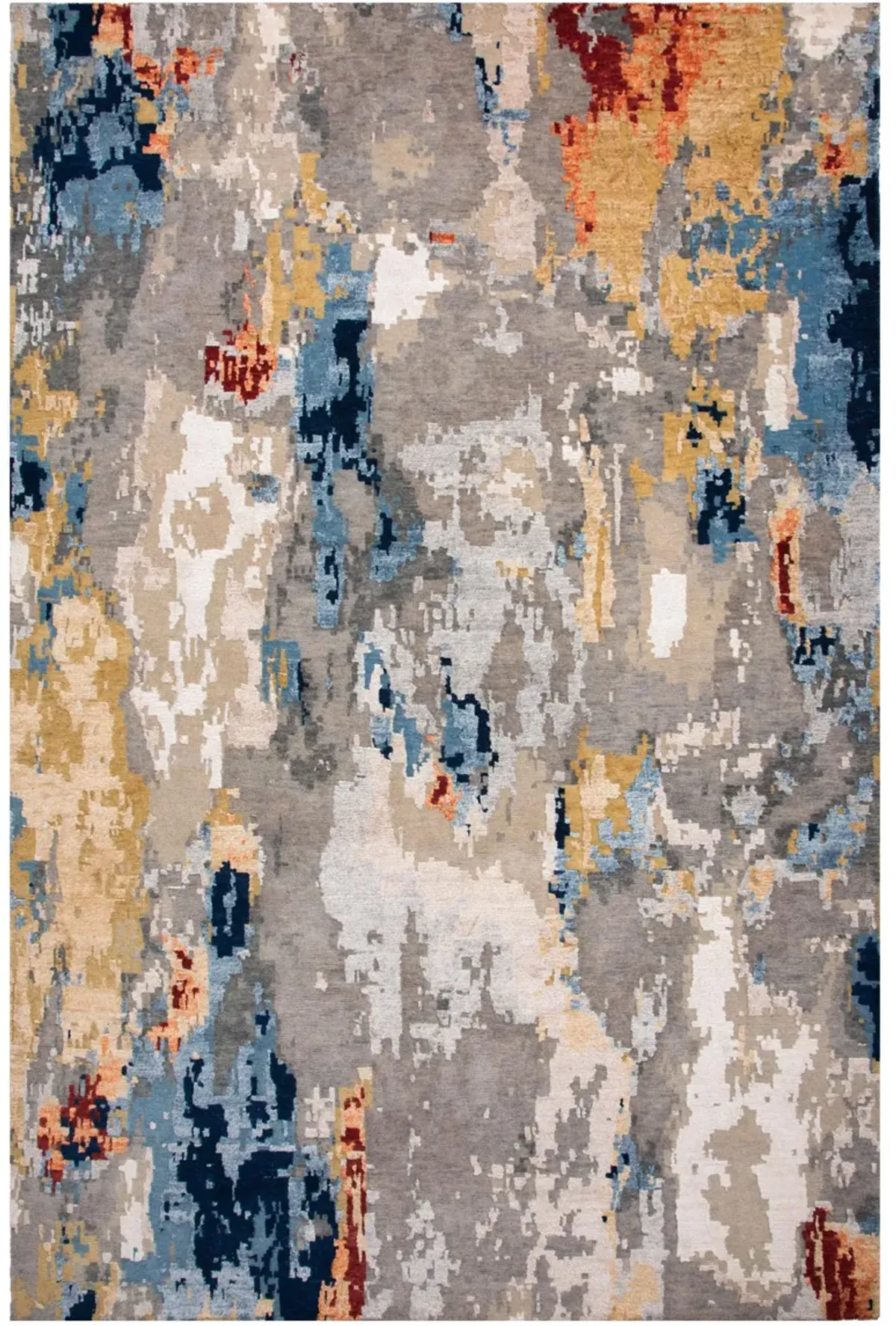 Evolution Hand knotted Cut pile 6' x 9' Rug