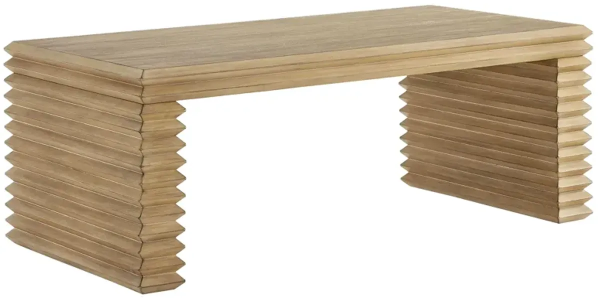 Canto Rectangular Stacked Design Coffee Table