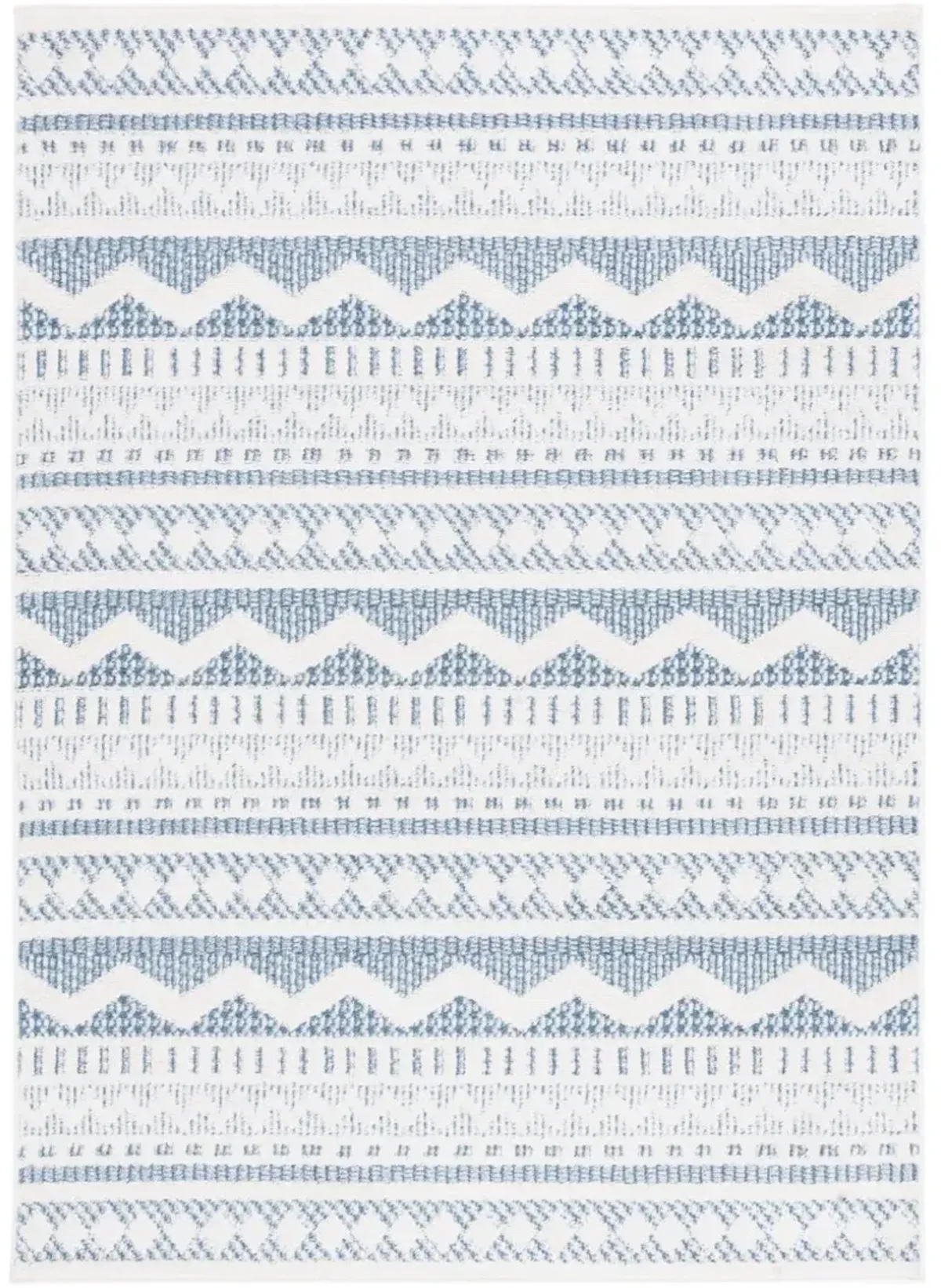 ALAMO 716 Blue 4' X 6' Small Rectangle Rug