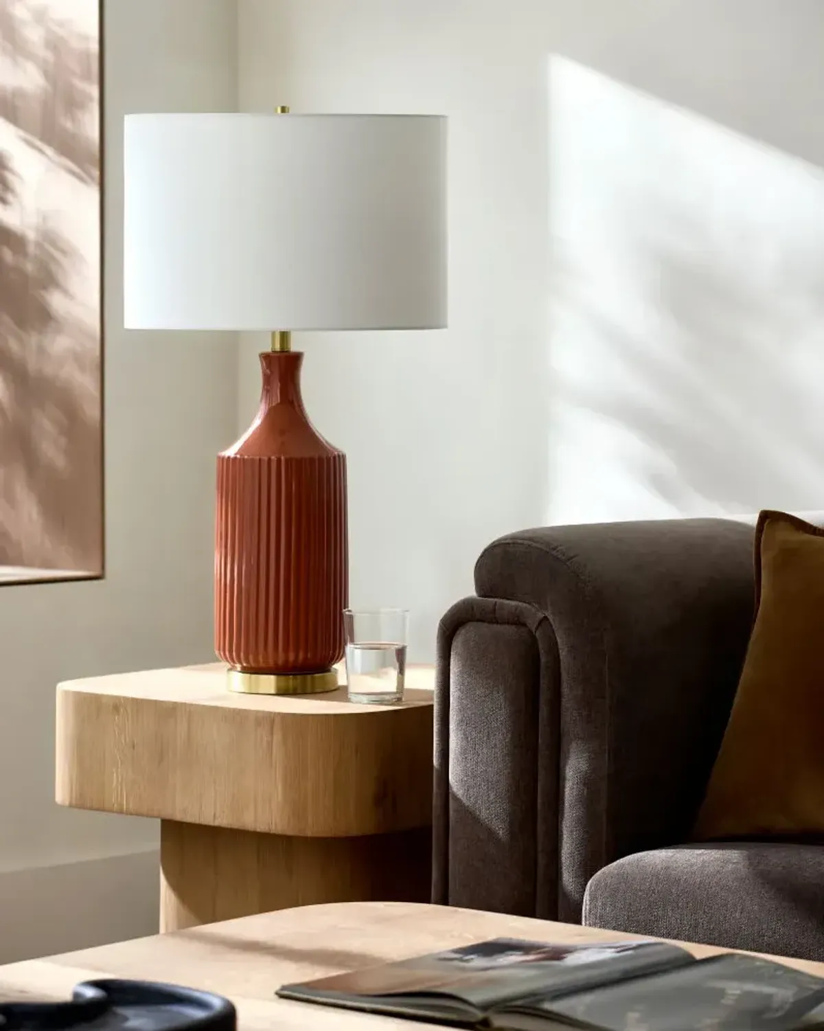 Filaki FKI-007 31"H x 17"W x 17"D Accent Table Lamp