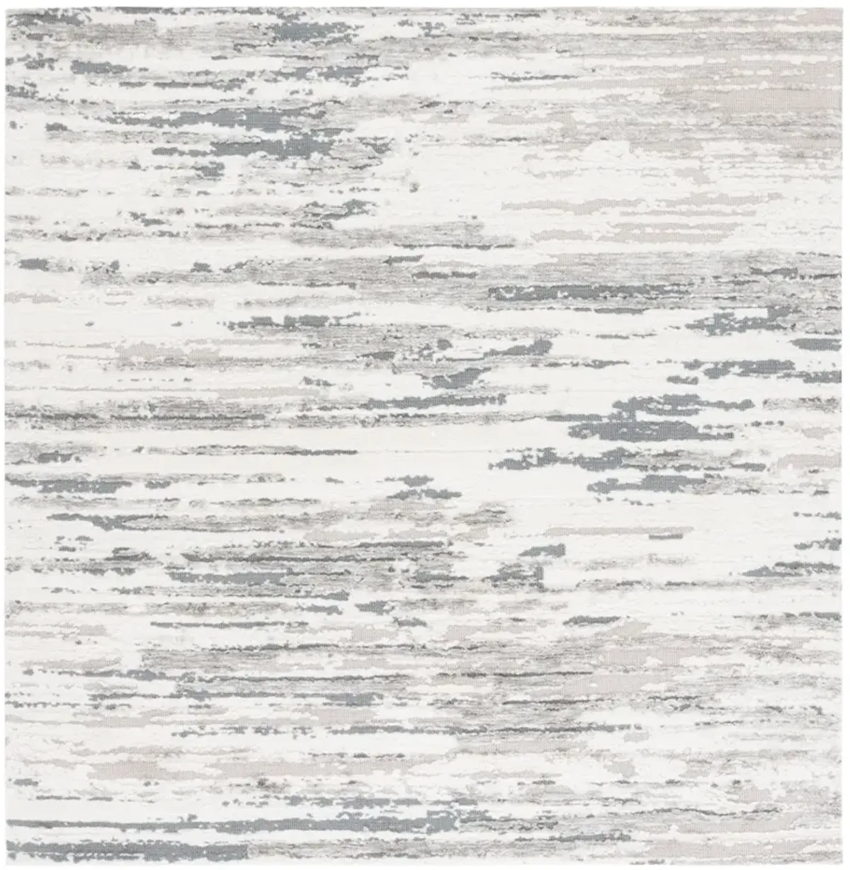 AUDREY 110 GREY  6' x 6' Square Square Rug