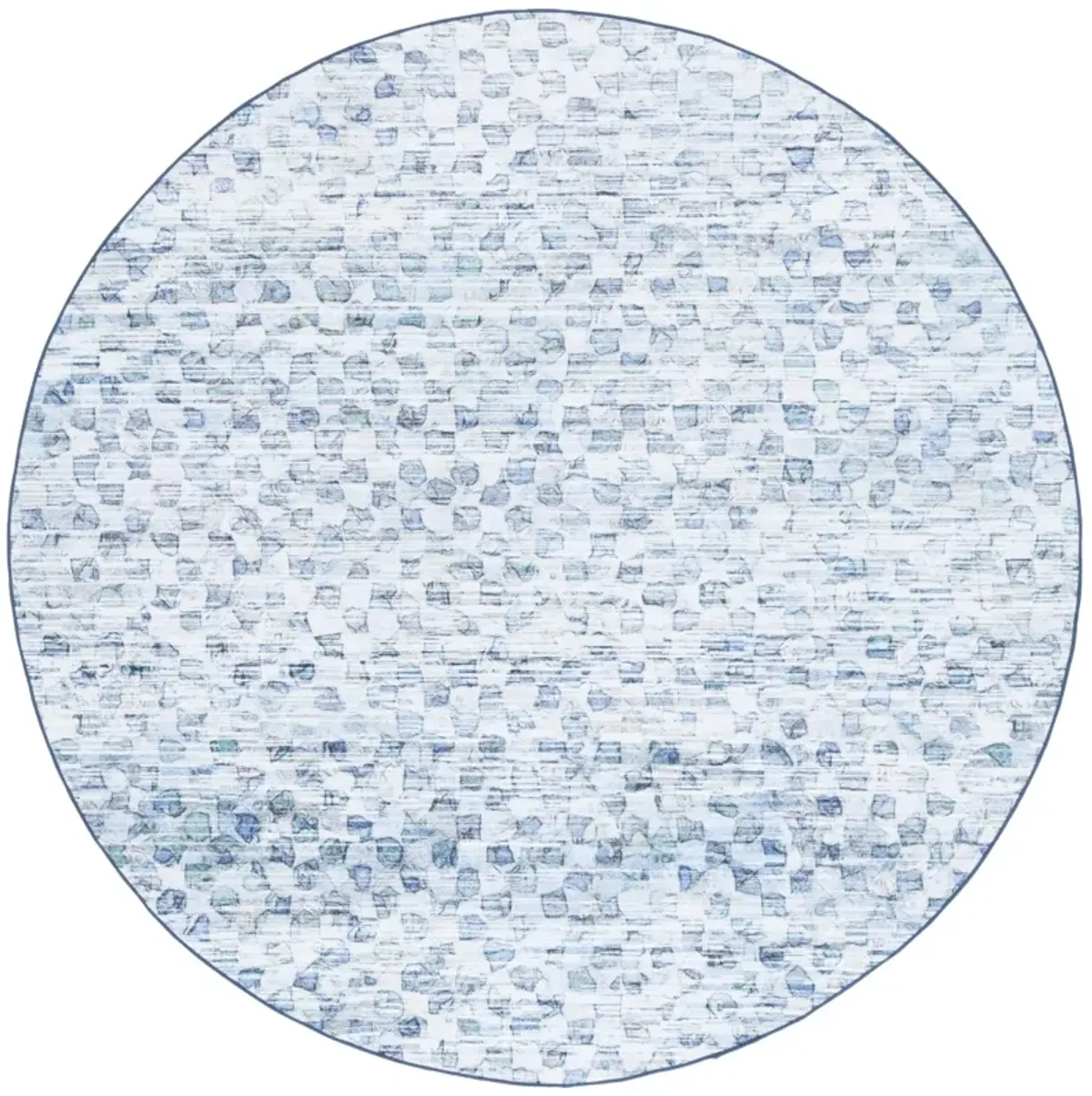 MALIBU 917 GREY  6' x 6' Round Round Rug