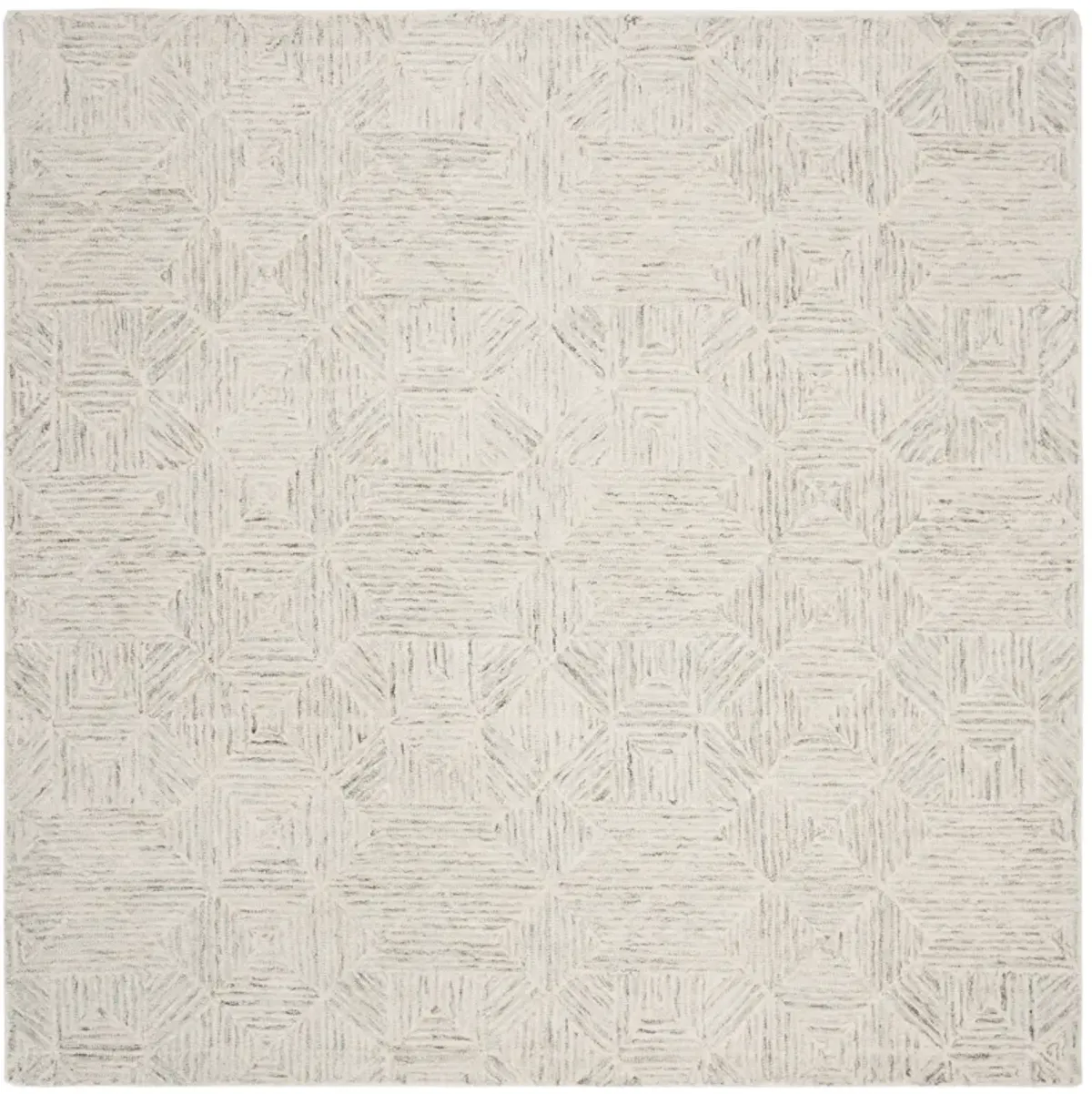 ABSTRACT Hand Tufted 10' x 10' Square area rug