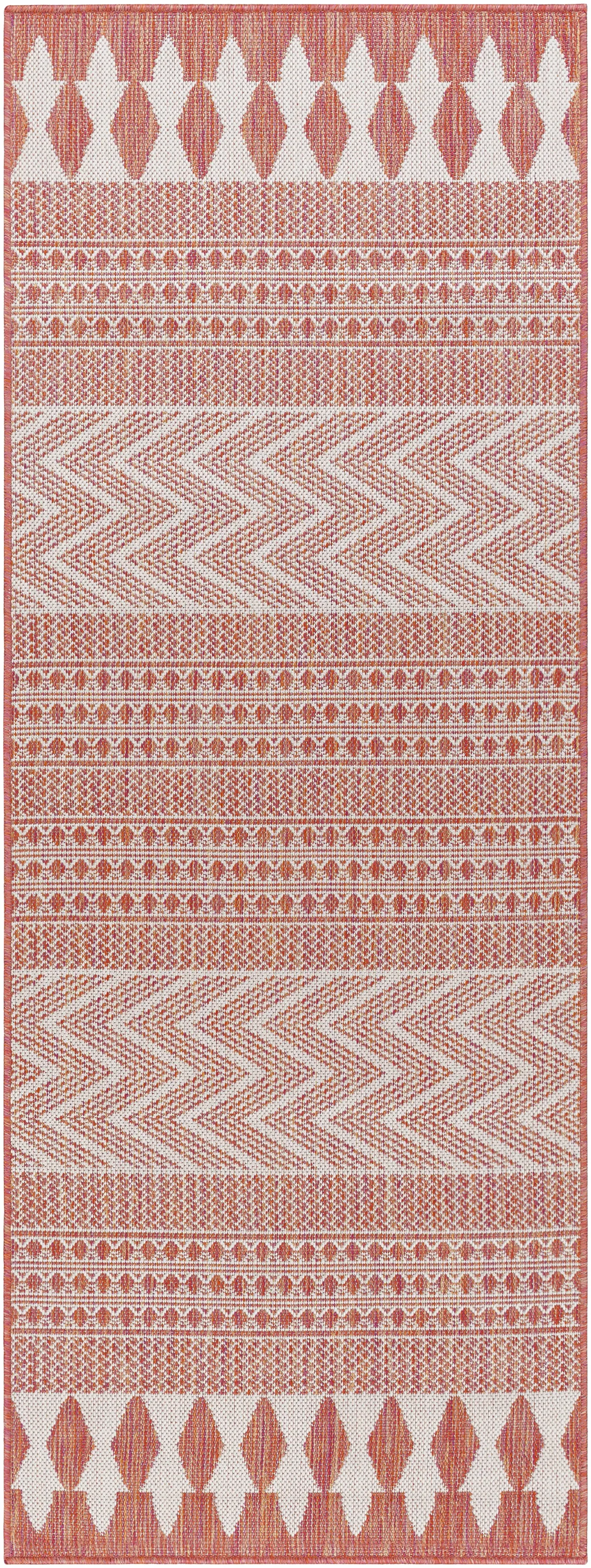 Long Beach LBH-2323 2'7" x 7'3" Machine Woven Rug