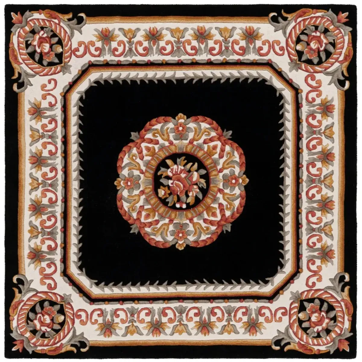 NAPLES Hand Tufted 6' x 6' Square area rug