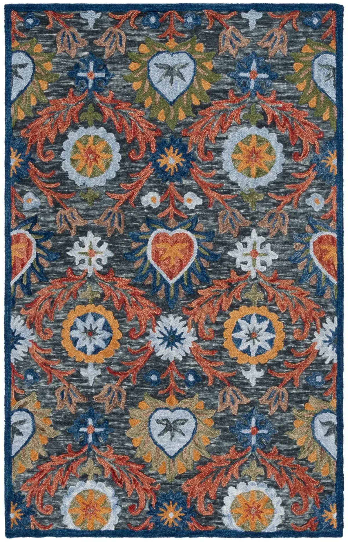 BLOSSOM Hand Tufted 4' x 6' area rug