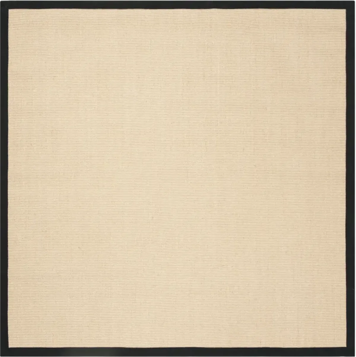 NATURAL FIBER 131 BEIGE  8' x 8' Square Square Rug