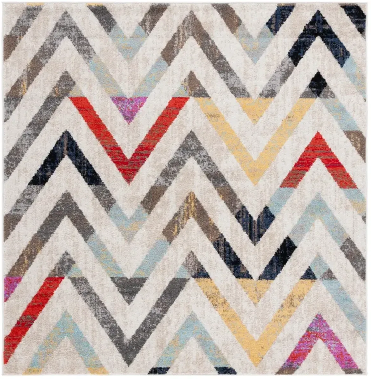 ADIRONDACK 291 IVORY  6' x 6' Square Square Rug