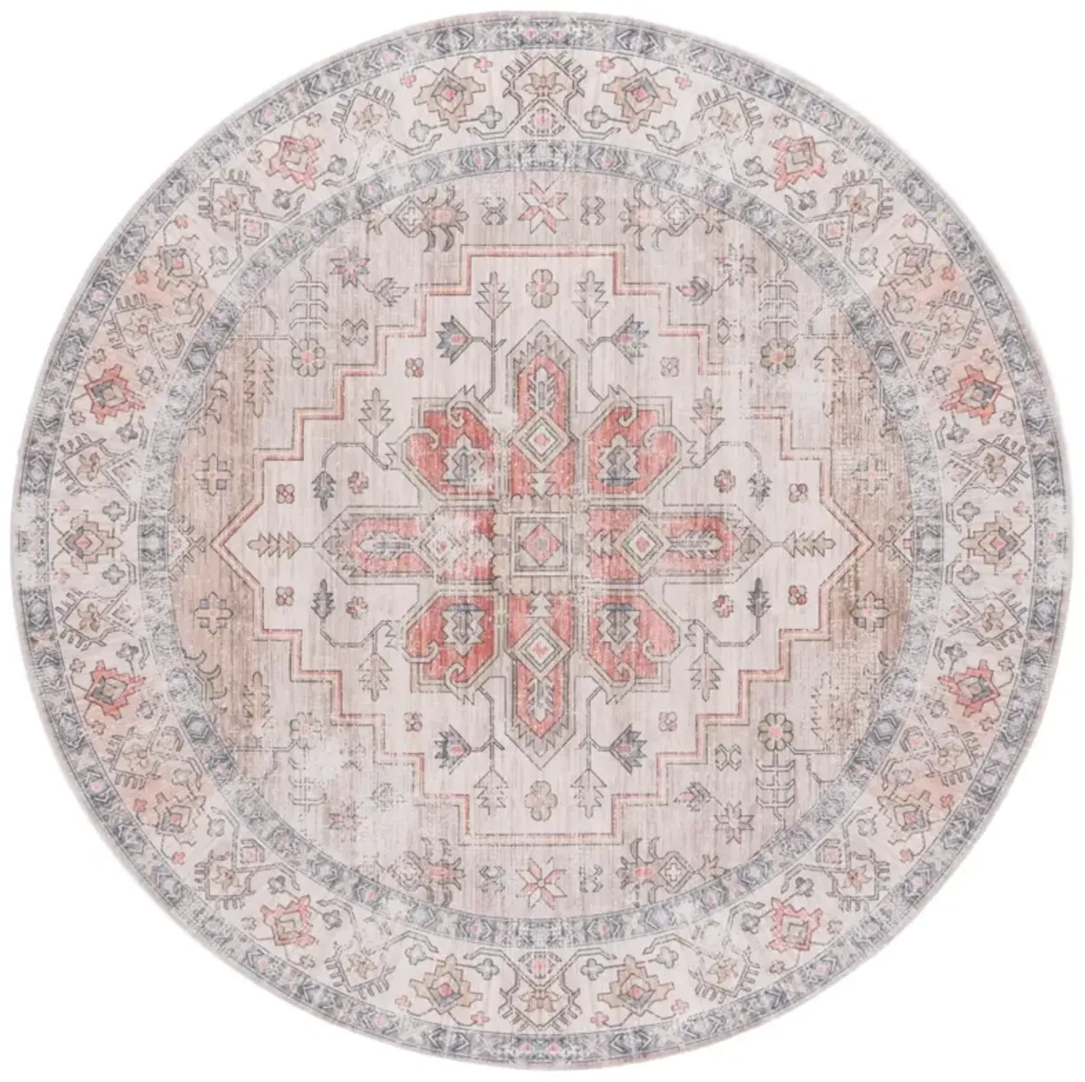 ARIZONA 243 SAGE  6' x 6' Round Round Rug