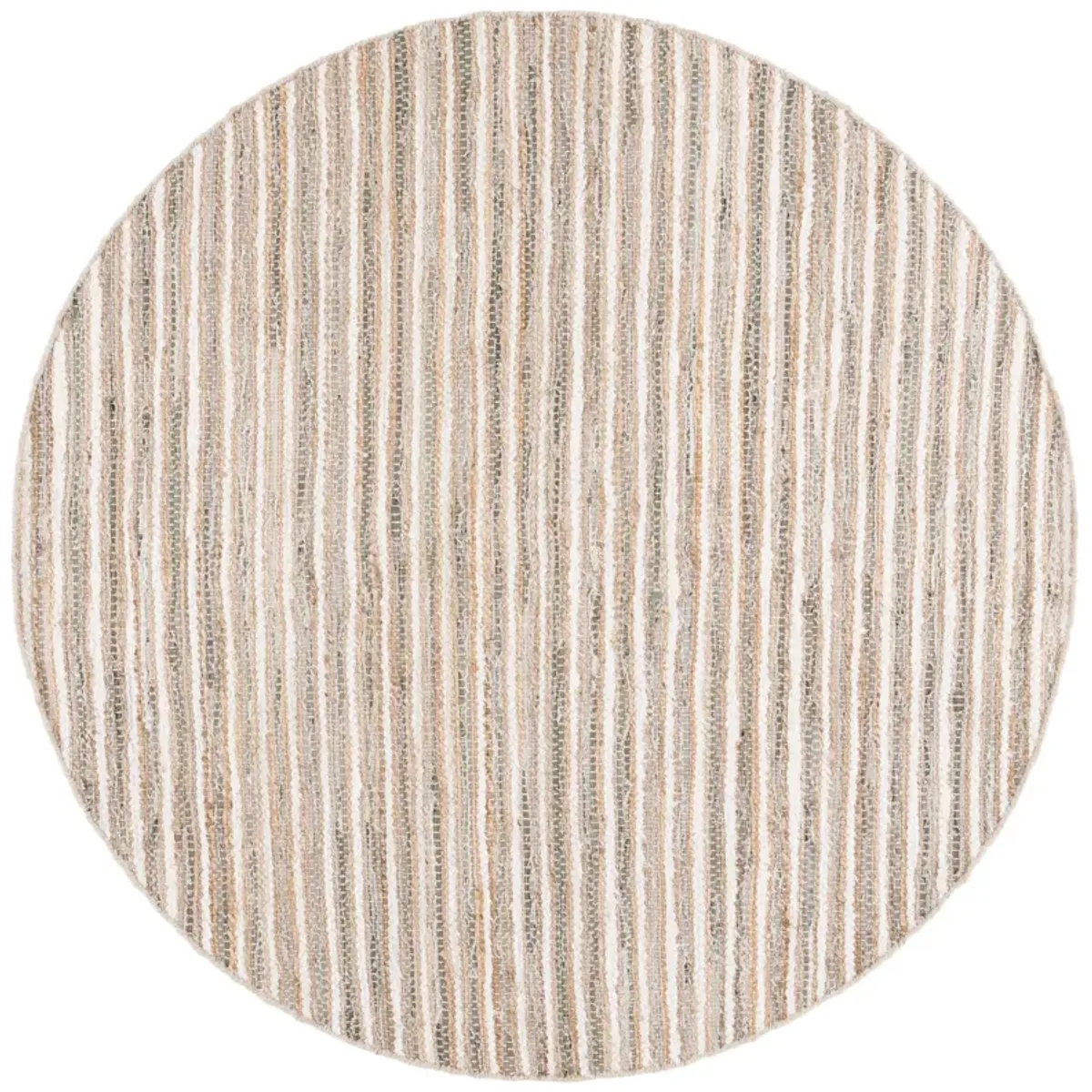CAPE COD Hand Woven 6' x 6' Round area rug