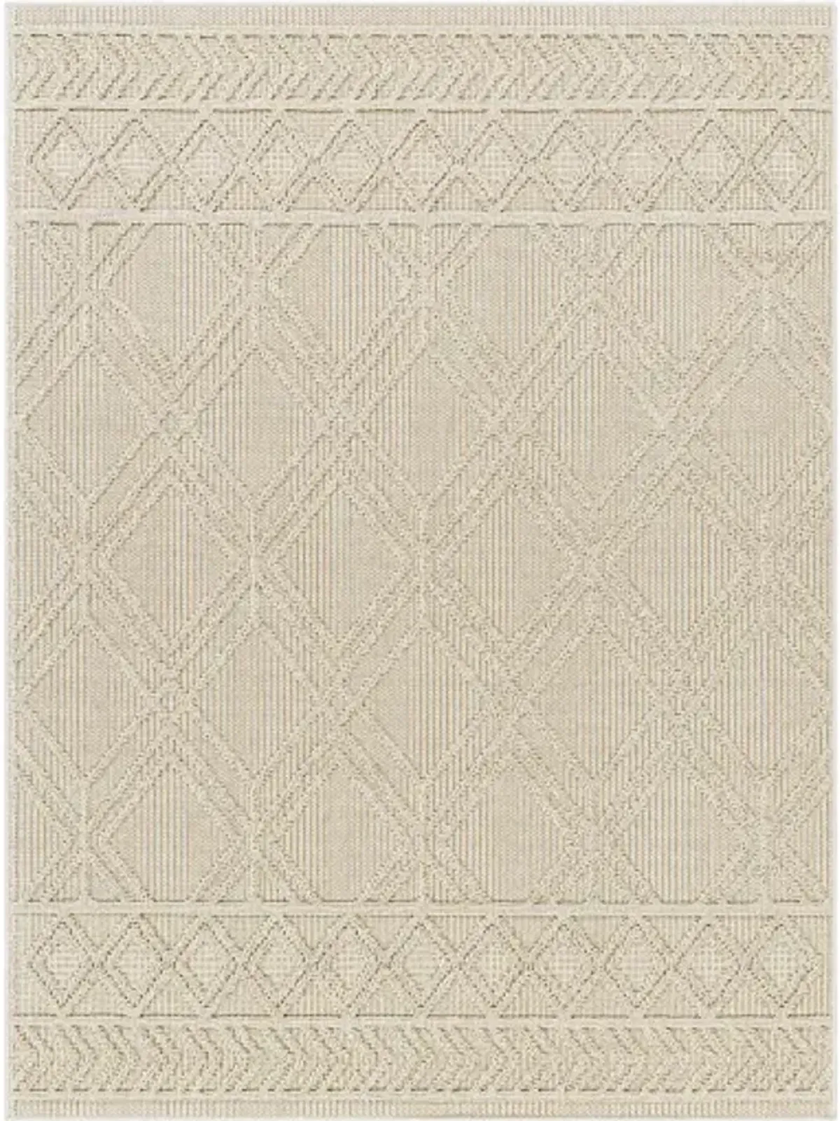 Rockport RPT-2302 5'3" x 7' Machine Woven Rug