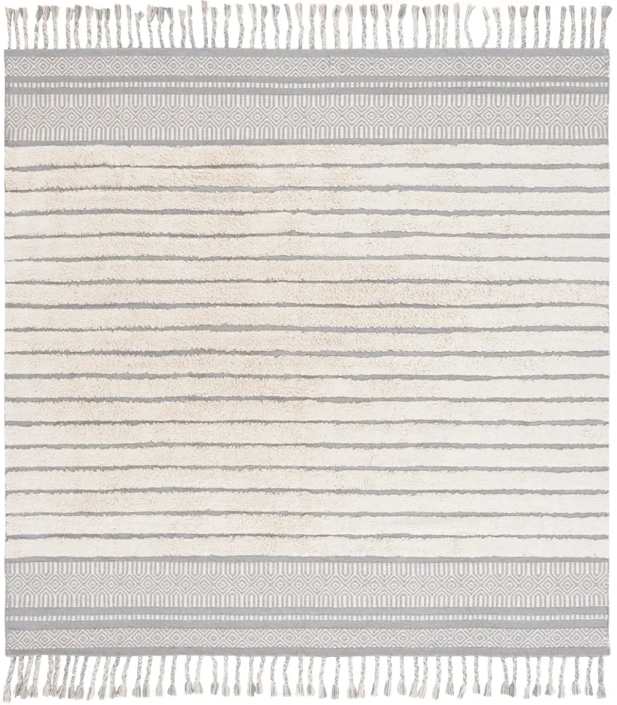 KILIM COLLECTION Hand Woven 6' x 6' Square area rug