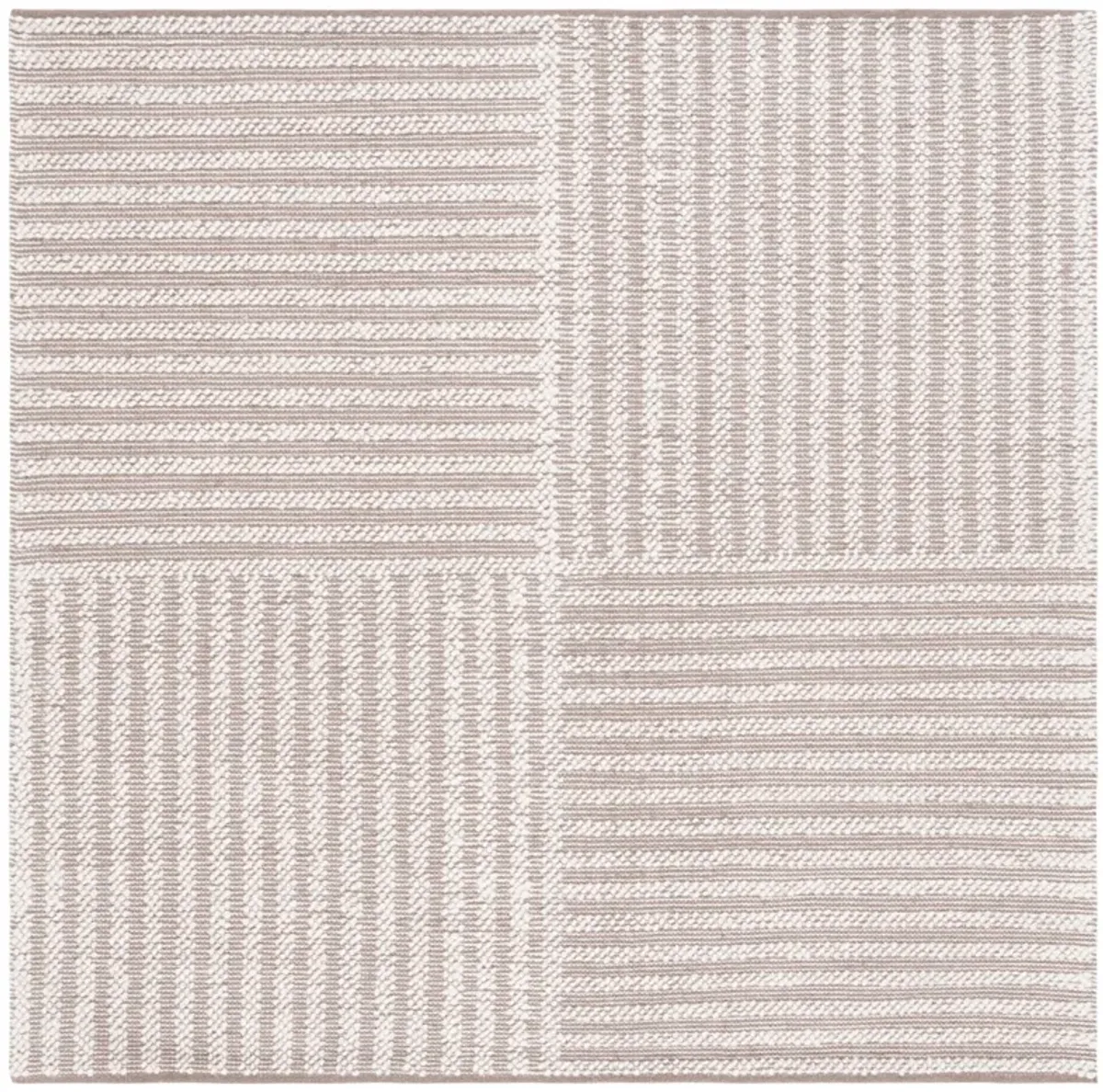 NATURA Hand Woven 6' x 6' Square area rug