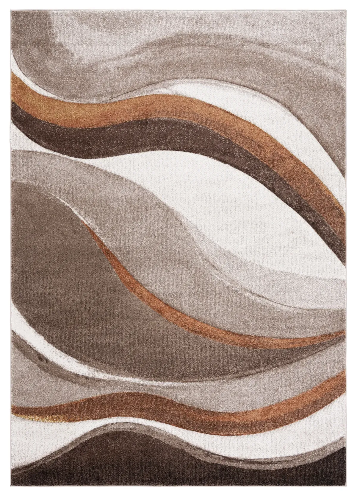 HOLLYWOOD 766 BEIGE  10'-6' x 14' Large Rectangle Rug