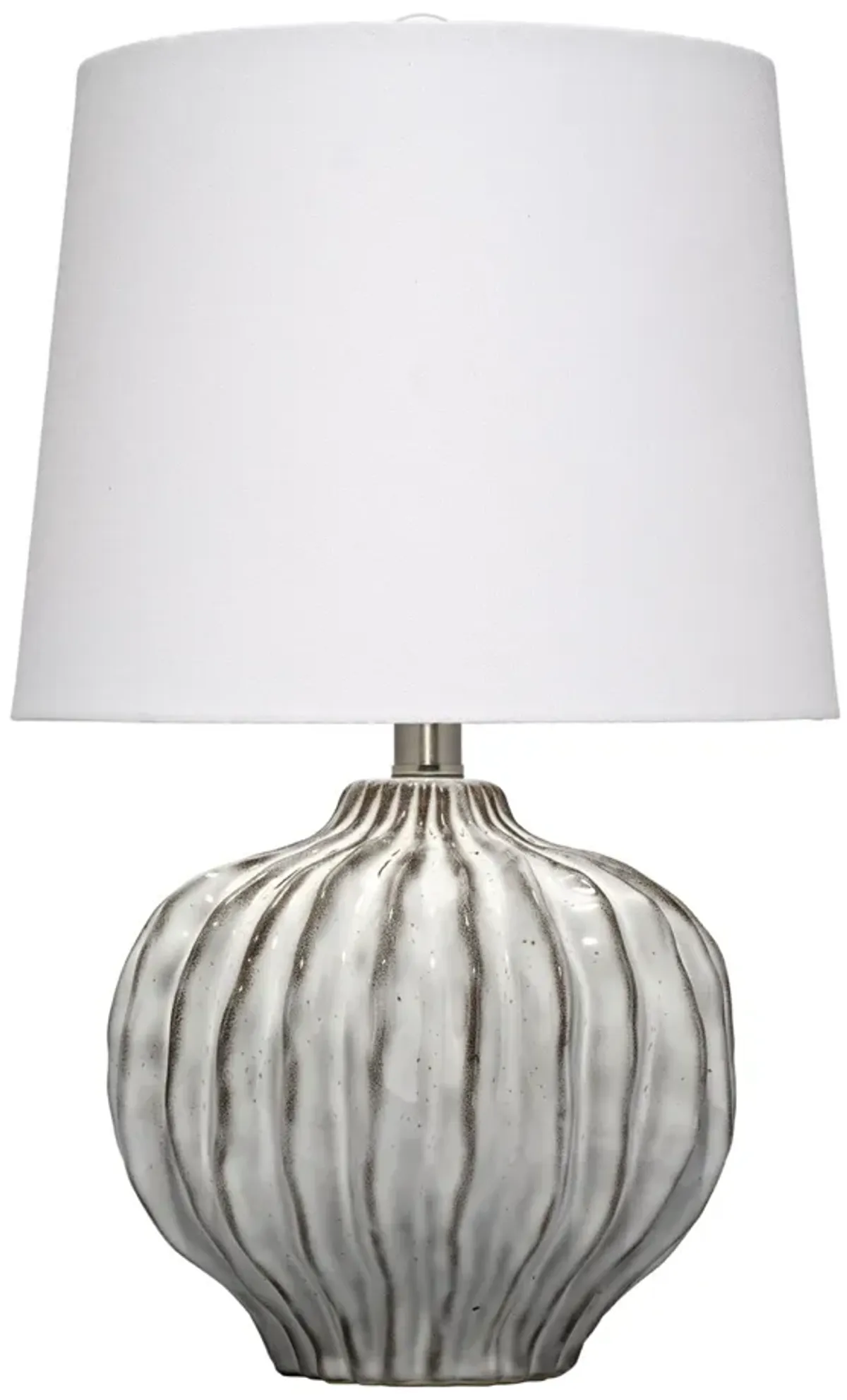 Reef Ceramic Table Lamp with Linen Shade