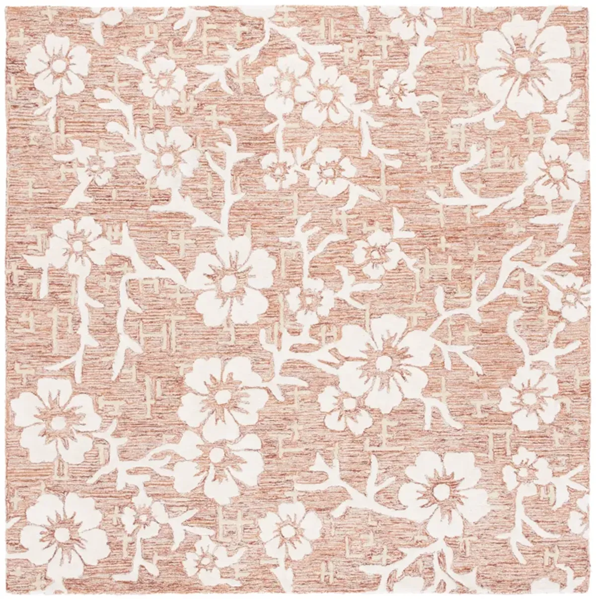 GLAMOUR Hand Tufted 6' x 6' Square area rug