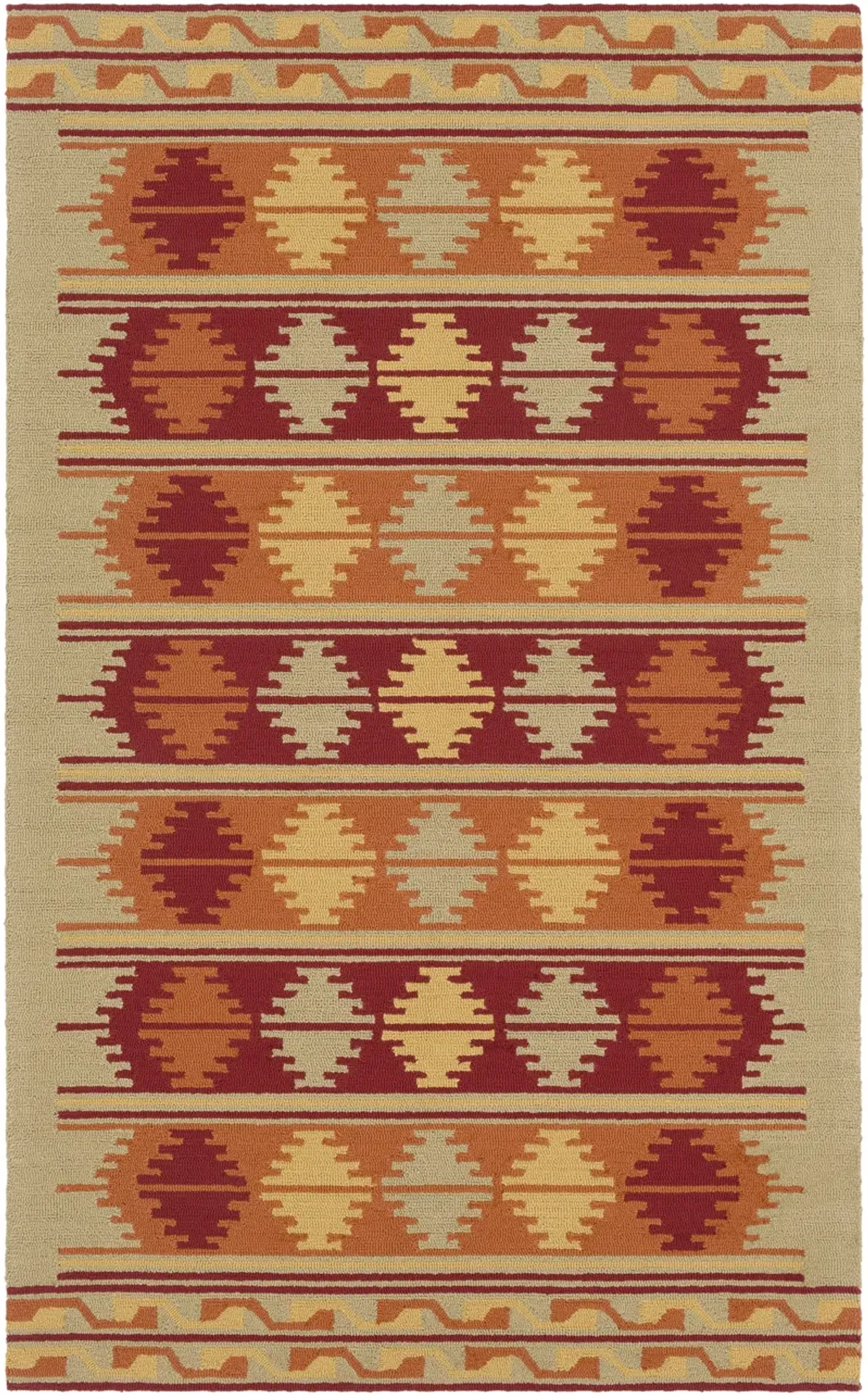 Rain RAI-1273 5' x 8' Hand Made Rug