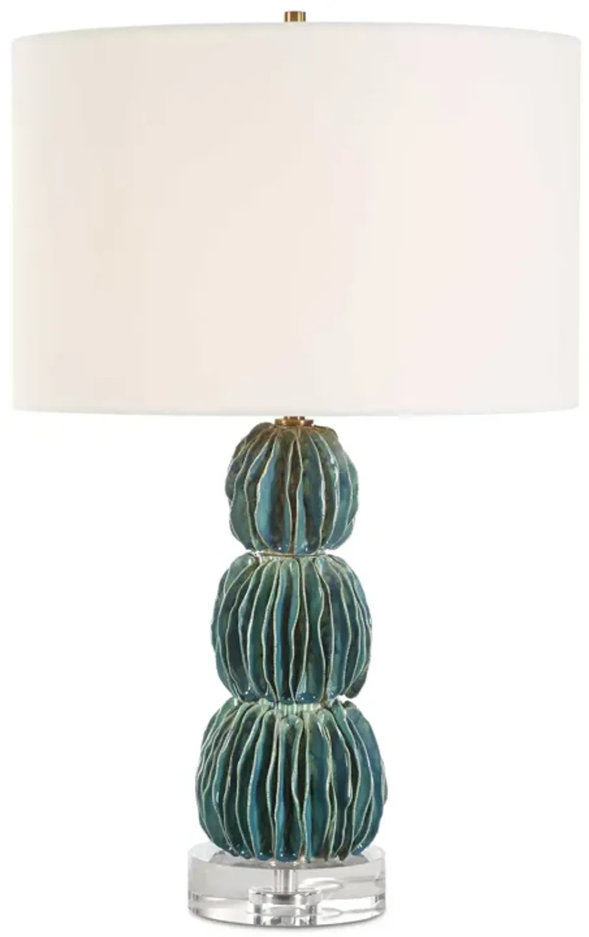 Bonaire Teal Blue Table Lamp