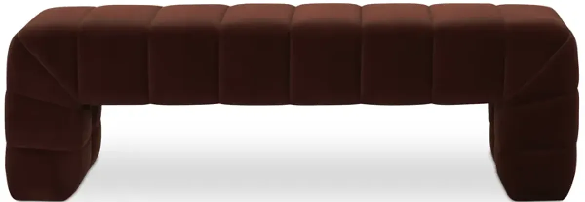 Verity Bench Warm Brown