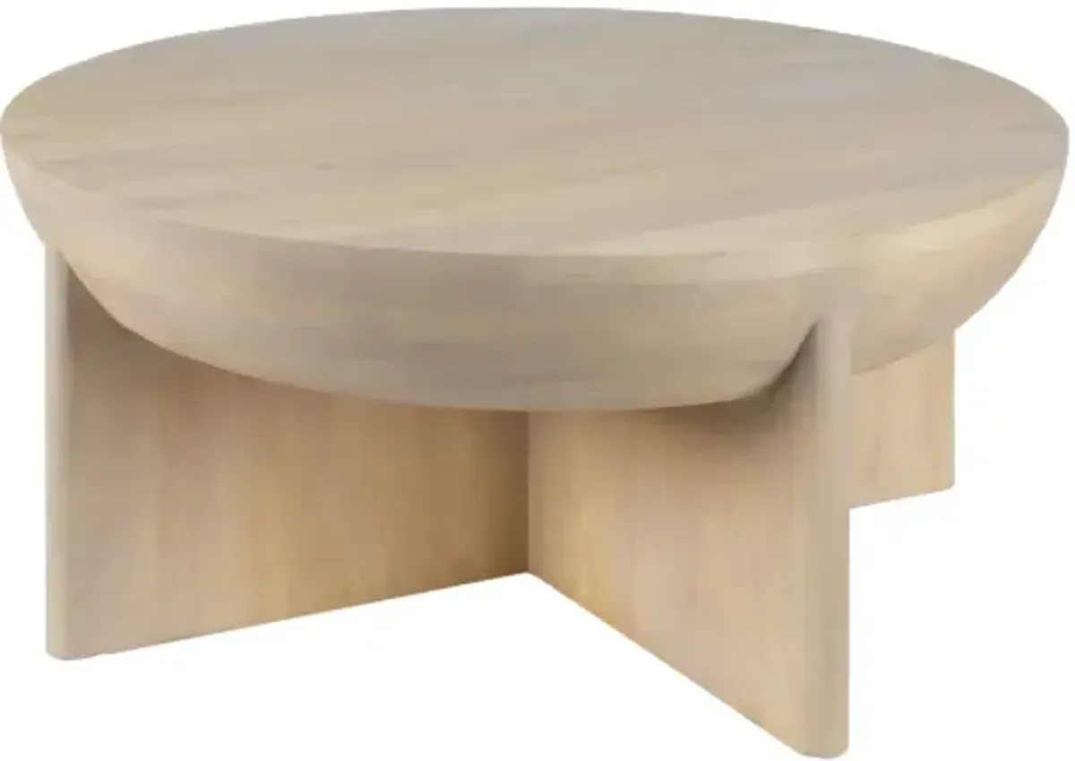 Amari AMRI-002 17"H x 35"W x 35"D Coffee Table
