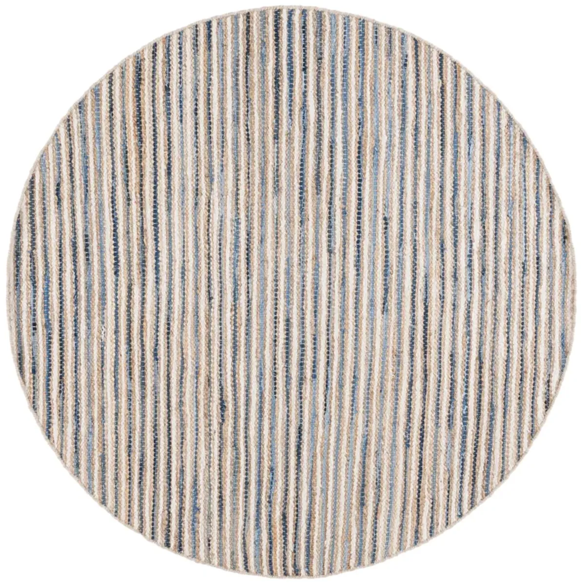 CAPE COD Hand Woven 6' x 6' Round area rug