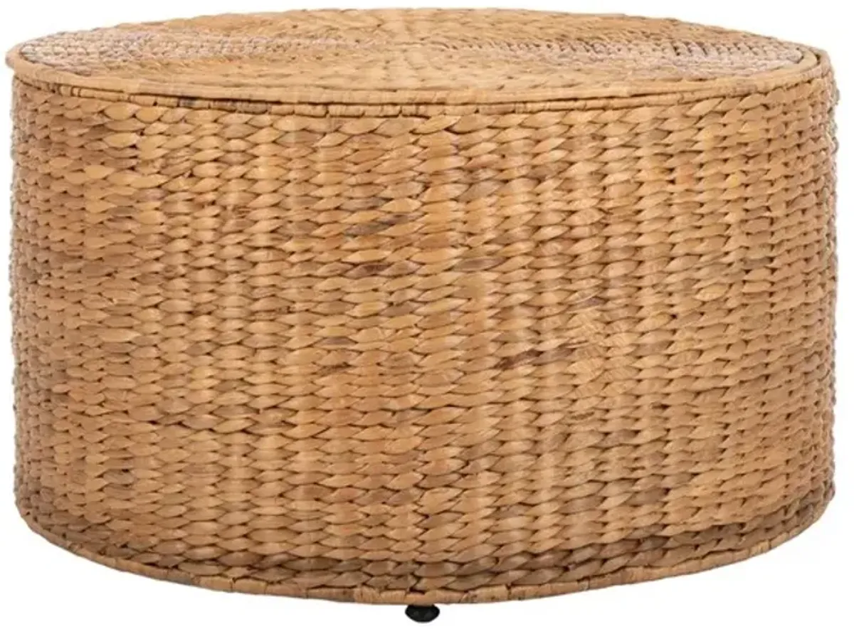 JESSE WICKER STORAGE COFFEE TABLE