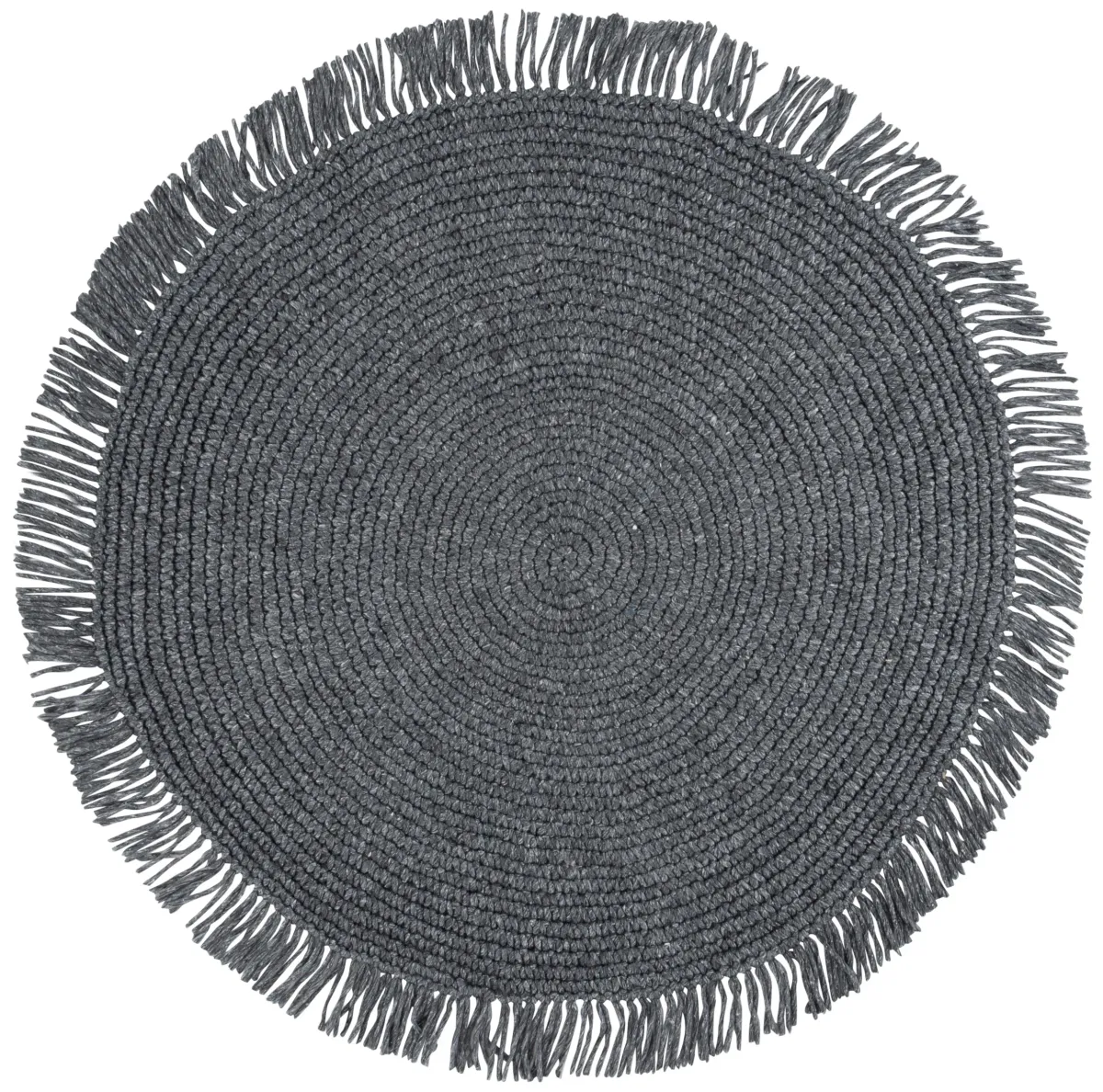 RENEWAL Hand Woven 3' x 3' Round area rug