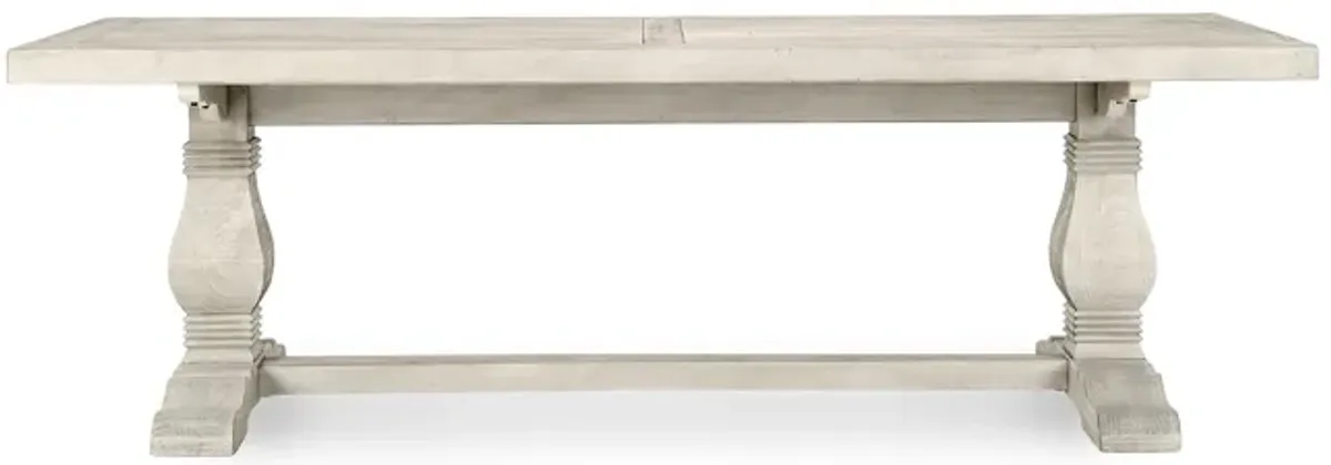 Quincy 94" Dining Table Nordic Ivory