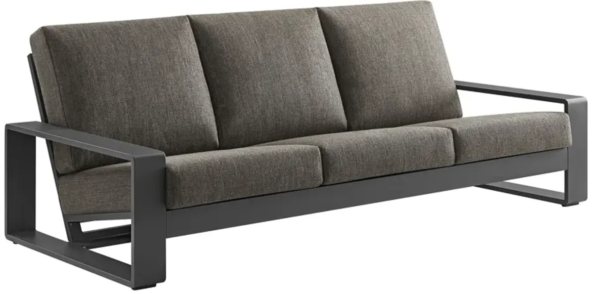 Lirienne Outdoor Patio Aluminum Sofa