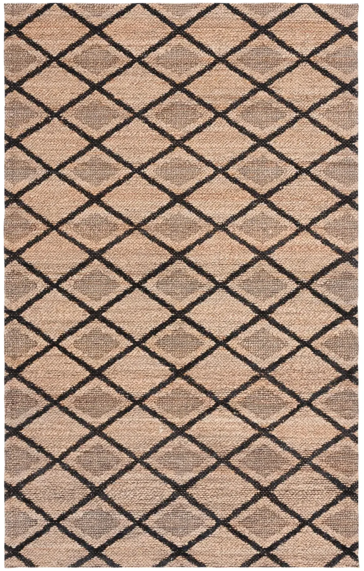 NATURAL FIBER Hand loomed 8' x 10' area rug