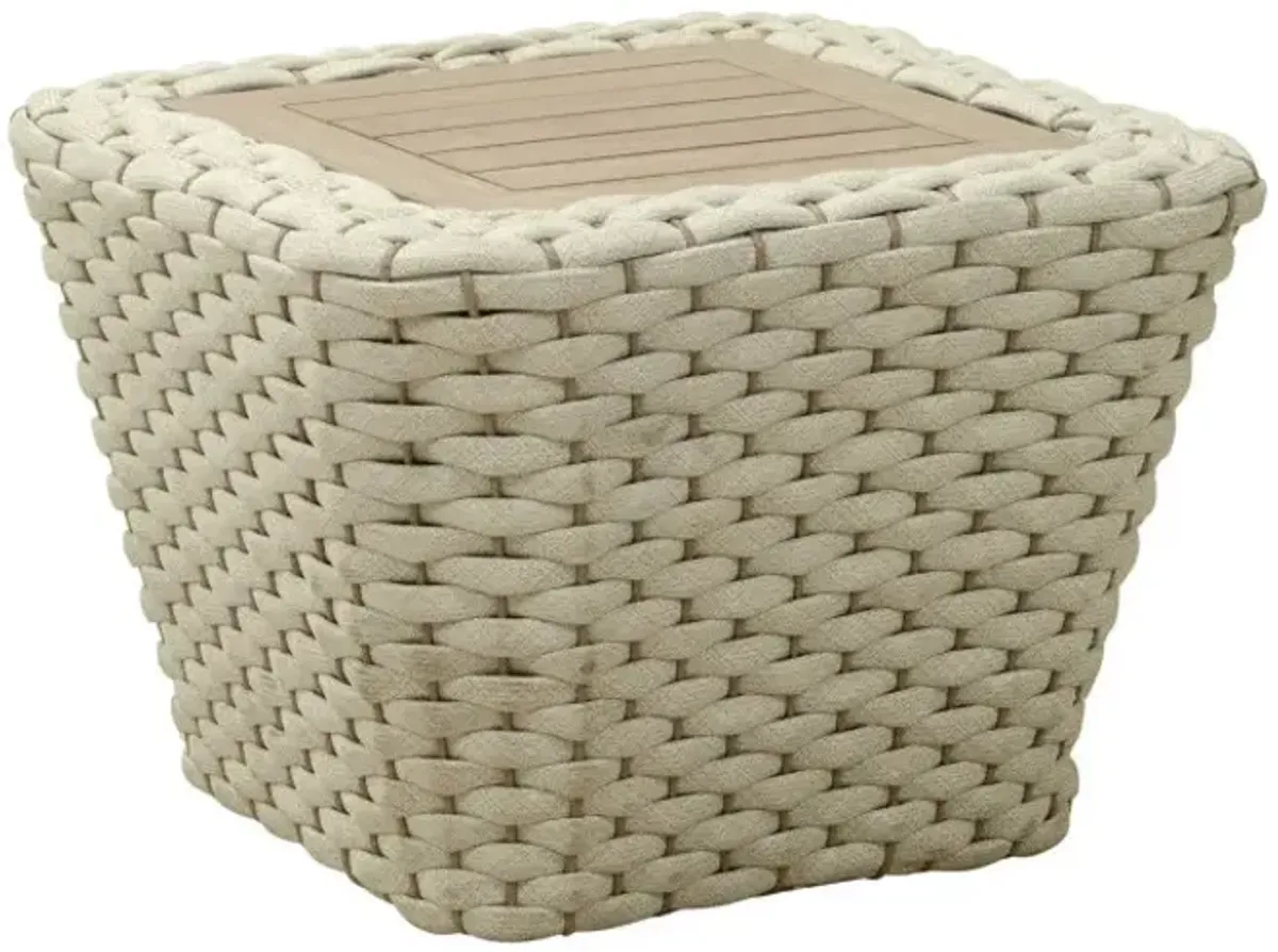 Antul Coffee Table White & Natural