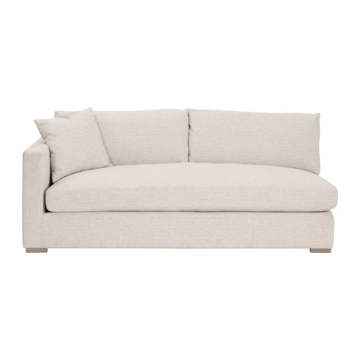 Newport Outdoor Modular 2-Seat Left Track Arm Sofa