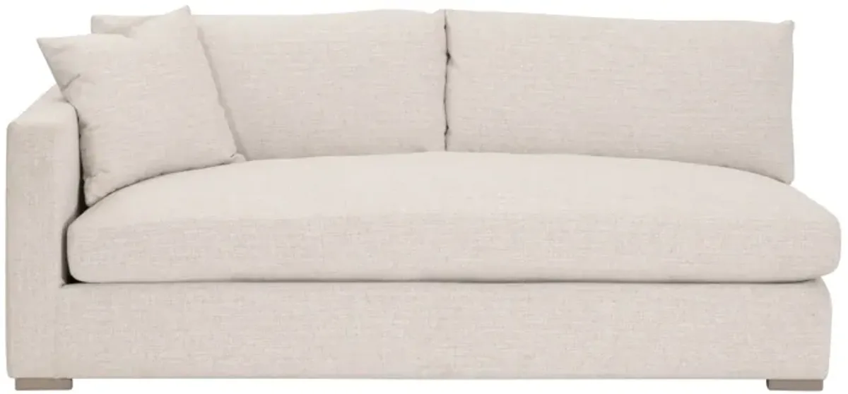 Newport Outdoor Modular 2-Seat Left Track Arm Sofa